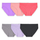 Fruit of the Loom Womens 360 Underwear, High Performance Stretch for Effortless Comfort, Available in Plus Size, Cotton BlendB