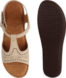 Shoetopia Girls Cream Stylish Trending Flats,Cream,5,B09NBL3F2K