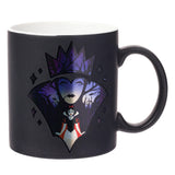 Silver Buffalo Disney Villain Forest Silhouette Featuring Snow White and Evil Queen Laser Matte Ceramic Mug, 20 Ounces