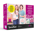 Speedball Deluxe Screen Printing Craft Vinyl Kit Use with Cutting Machine to Print TShirts and Home Decor