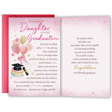 YIWANSIN Graduation Card Gift for Daughter from Mom and Dad, Meaningful College Graduate Card for Her, Daughter Graduation Cards