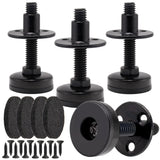 NEWBYTEK Furniture Leveling Feet Heavy Duty, Adjustable Furniture Feet Levelers Screw on Heavy Duty Desk/Chair/Cabinet/Dresser/B