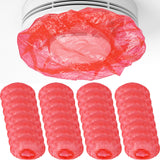 Woanger 80 Pieces Smoke Detector Fire Alarm Dust Cover Plastic Fire Alarm Thicken Elastic Paint Cover for Commercial Building or
