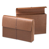 Smead 71356 3 1/2Inch Exp Wallets Legal Redrope Printed