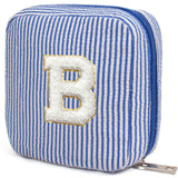 KOTORA Preppy Makeup Bag for Women - Personalized Cute Makeup Pouch for Girlfriend Bridesmaid Wife | Cosmetic Travel Toiletry Ba