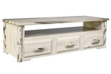 Montana Woodworks Sitting Chest/Entertainment Center Varnished