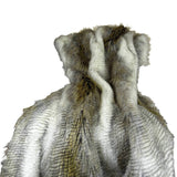 Plutus Brands Alaskan Hawk Throw Pillow, 48 X 60, White/Gray/Beige