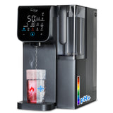 iSpring RCD100HCG Hot & Cold Reverse Osmosis System Countertop, Alkaline RO Water Filter Dispenser, 9 Temperature & 6 Dispensing