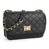 Adisa Women'S Girls Quilted Cross Body Sling Bag (Sl5059-Black),Black,,B0915VZVM6