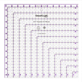 OmniCraft 12-1/2 Square-Up Quilting Ruler by Omnigrid