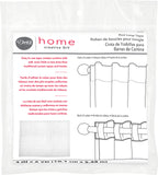 Dritz Home 44500 Woven Rod Loop Tape, 4Inch x 6Yards, White