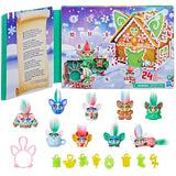 FURBY Minis Advent Calendar for Kids 6 Years and Up, 24 Days of Surprise Holiday Toys with 1-Inch Figures, Stickers & Fun Access
