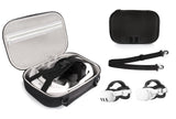 CaseSack Case compatible with Meta Quest 3/ 3s and Meta Quest 2, Organizing travel case for VR Headset, controller and accessori