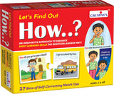 CreativeS Wh Questions Series LetS Find Out How Educational Toy For Kids Age 4+ | Preschool Learning Game | Question Answer Puzz