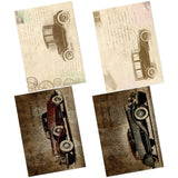Craftangles Decoupage Paper Pack Vintage Cars 3 (A4)
