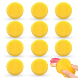 12 Pcs Pottery Sponges for Clay - 2.8x1 Pottery Sponge for Painting, Car Waxing, Washing Dishes & Ceramic Care, Tack Sponges for