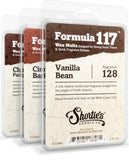 Bakery Wax Melts Variety Pack - Chocolate Fudge Brownie, Vanilla Bean, Cinnamon Bark - Formula 117 - 3 Highly Scented 3 Oz. Bars