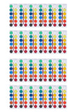 Home Store India ShubhKraft Return Gift for Kids Colour Mixing Water Paint Set | Safe & EasytoUse | 15x6cm BrushIncluded Ar