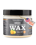 CLARKS Stone and Concrete Wax - Soapstone Wax with Orange and Lemon Extracts - Helps Preserve and Protect Against Liquids - Revi