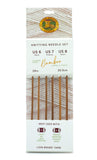 Lion Brand Yarn Article 401 Bamboo, 10 Inch Knitting Needles Set (Sizes 6,7,8), 4011902