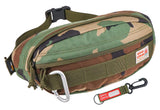 Rough Enough Tactical Fanny Pack for Men Crossbody Waist Bag for Hunting Fishing Hiking Travel Army Green Camo Cordura