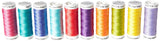 Sulky 71234 Summer Collection Crossroads Cotton Petites 12 Weight , 10 Pieces Per Pack, Multicolor