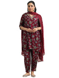 Libas Women'S Silk Blend Kurta Set (400400