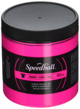 Speedball Fabric Screen Printing Ink, 8Ounce, Fluorescent Magenta