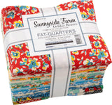 Debbie Beaves Flowerhouse Sunnyside Farm 21 Fat Quarters 2 Panels Robert Kaufman Fabrics FQ187523