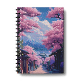Zenithink Ghibhil Edition Nature Serene Wiro Journal Notebook | 80 Gsm Paper With 350Gsm Hard Cover | Single Ruled | Pages 160