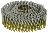 BOSTITCH Siding Nails, Wire Collated Coil, Thickcoat Galvanized, Round Head, 15-Degree, Ring Shank, 1-1/4-Inch x .080-Inch, 4200