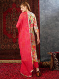 Gosriki Women'S Cotton Blend Printed Straight Kurta With Pant & Dupatta (Ruth Pink-Jl-Gs_Xxl_Pink_Xx-Large),Pink,2,B0D73XKCQZ