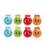 SHAPE Colourful Emoji Pocket Notes Set, 8 Pack for Return Gifts & Study