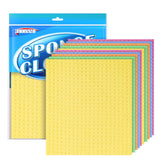 ECLINSO 10 PK Swedish Dishcloths for Kitchen, Absorbent Dish Cloths, 7x8in