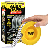 EZ Cut by Alien Tape Easy Cut DoubleSided Mounting Tape, 10ft PreCut Grids for HassleFree Cutting, Strong Adhesive, MultiS