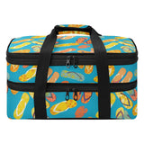 Eraedgza Flip Flops Insulated Casserole Carrier for Hot Cold Dish