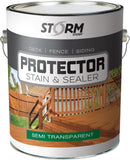 Storm System Protector - Hickory, 1 Gallon, Protects Outdoor Wood from Water & UV Rays, Siding, Fence & Deck Stain and Sealer, O