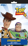 Trends International Toy Story Stickerland Pad-4 Pages, Multi