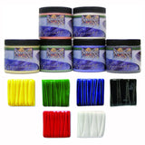 Speedball 004051 Earthenware School Pack Glaze, 6-Pack, 16 oz, Multicolor