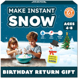 Butterfly EduFields Snow Magic Science Kit for Kids | DIY Instant & Colorful Snowman Activity | Educational STEM Kit | Birthday