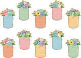 RUSTIC BLOOM MASON JARS ACCENTS