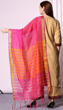 Anni Designer Women'S Cotton Straight Kurta With Pant & Dupatta (Kptd-Cot-10003-Beige_L_Beige_Large),Beige,L,Cotton Blend,Straight,Kurta, Pants, Scarf