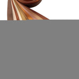 David angie Double Face Polyester Satin Ribbon Brown Series Silk Smooth Satin Ribbon 16mm 5/8 x 2 Yards/Roll Total 20 Yards for