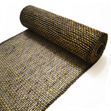 Poly Burlap mesh 10 inches Deco mesh 10 inch Rolls Clearance Burlap 5 Yards (Red+White)