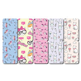 woopme Set of 5 Magnetic Follower Bookmark for Book Lovers Readers Students Gift Magnetic Page Clips Folding