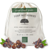 Soap Nuts Organic Berries for Laundry 330 Loads 2.2 Lbs Bulk Bag of Soap Nuts | Unscented Soapberries Nature's Alternative Det