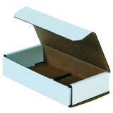 Aviditi White Corrugated Cardboard Mailing Boxes, 10 x 6 x 2, Pack of 50, CrushProof, For Shipping, Mailing and Storing