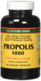 PropolisRaw Unprocessed 1000mg Y.S. Organic Bee Farms 90 Caps