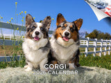 2025 2026 Corgi Calendar - Dog Breed Monthly Wall Calendar - 12 x 18 Open - Thick No-Bleed Paper - Giftable - Academic Teacher's