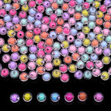 200+ pcs Candy Bulk Assorted Cute Kandi Beads for Jewelry Making, Bracelet Making Kit, Craft Supplies Charm Beads(10mm Round)